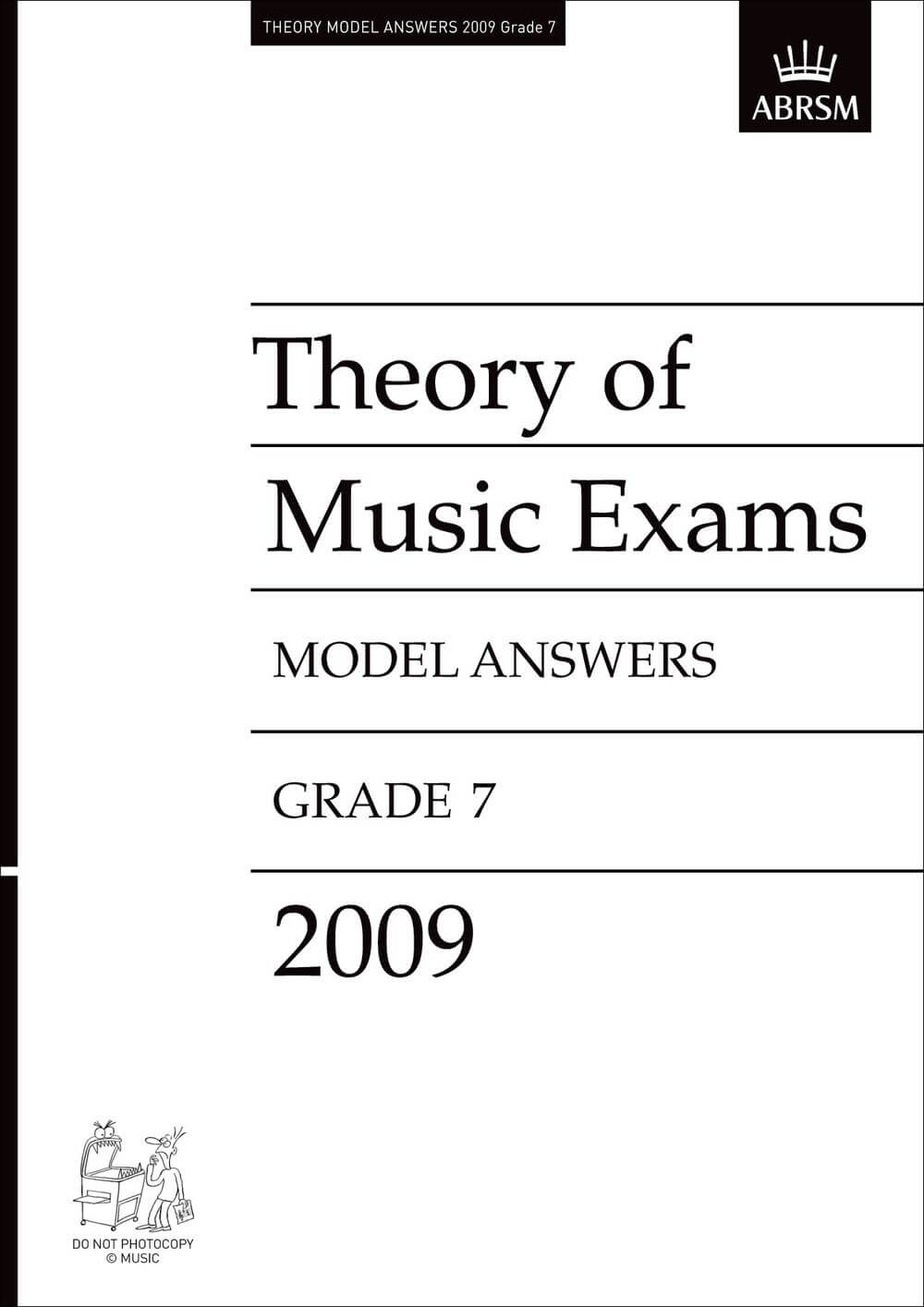 Theory of Music Exams Model Answers