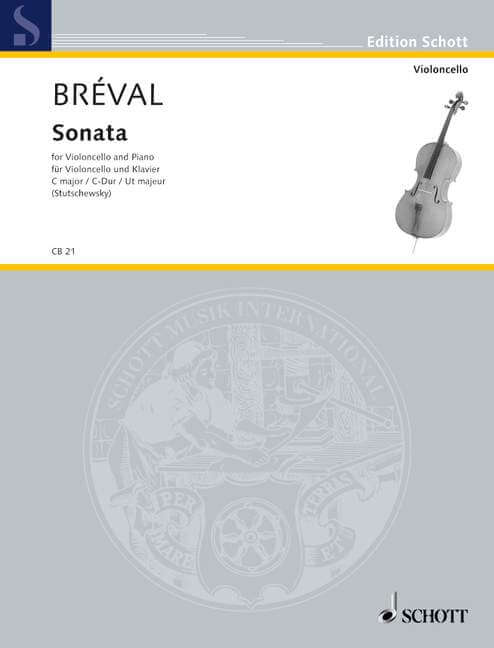 Sonata C Major. from op. 40 .Breval