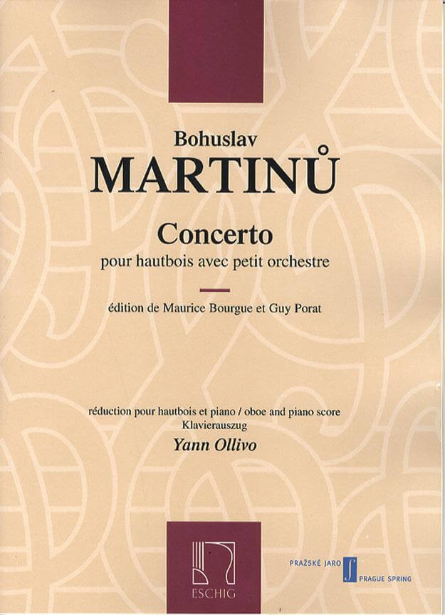Oboe Concerto (ed. Borgue/Porat).