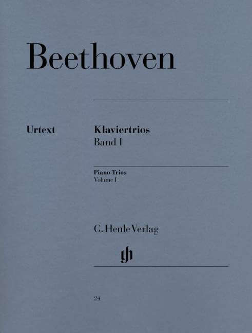 Piano Trios Volume I. Trío con piano .Beethoven