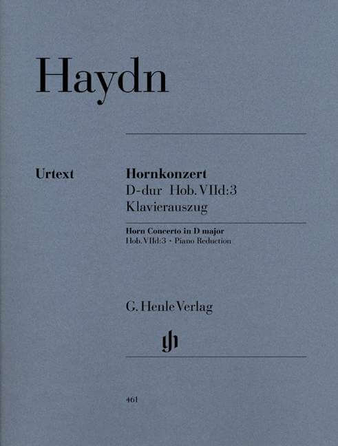 Concerto for Horn and  Orchestra in Dmajor Hob. VIId:3. Trom