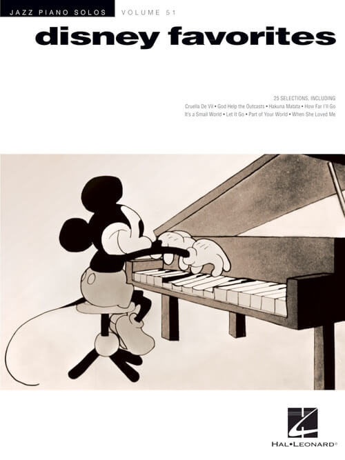 fricción eliminar trimestre Jazz Piano Solos Series Volume 51. Disney Favorites | HAZEN