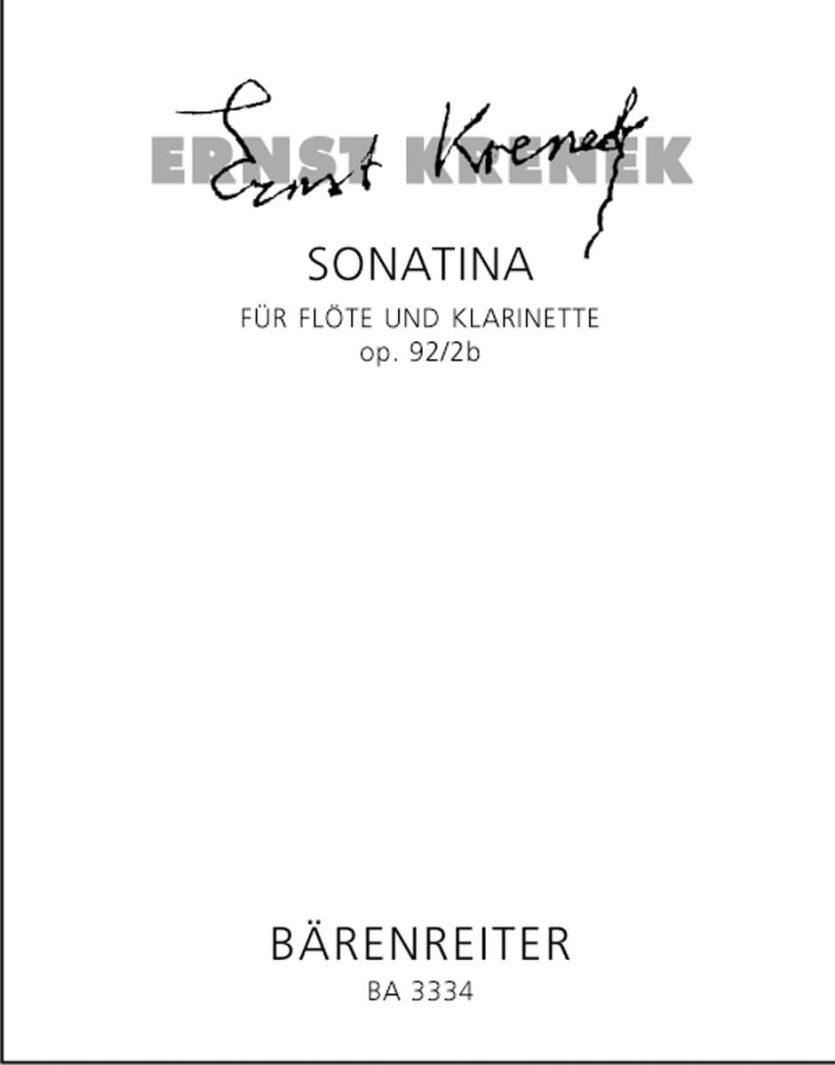 Sonatina for two Instruments Op.92/2b. Partes instrumentales