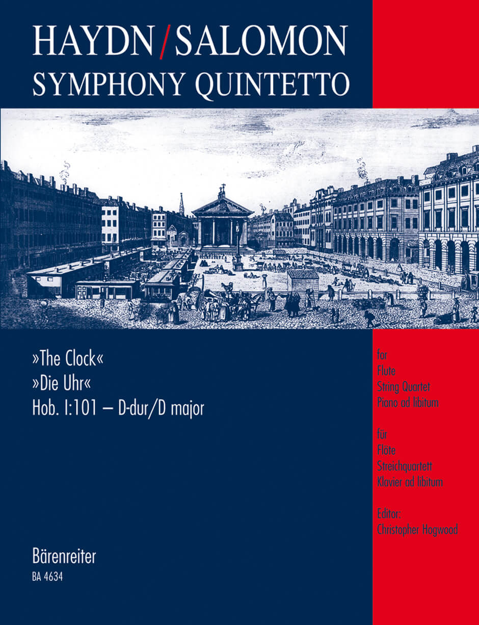 Symphony-Quintetto based on Symphony No. 101 ?The Clock? D m