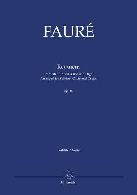 Requiem d minor Op.48. Reducción Voz y órgano .Faure