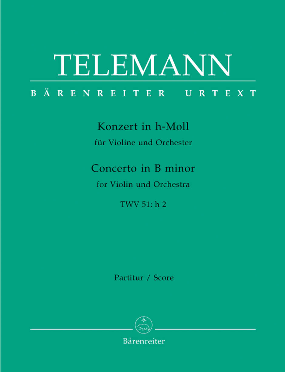 Concerto for Violin and Orchestra b minor TWV 51:h 2