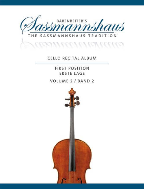 Cello Recital Album, Volume 2 -12 Recital Pieces in First Po