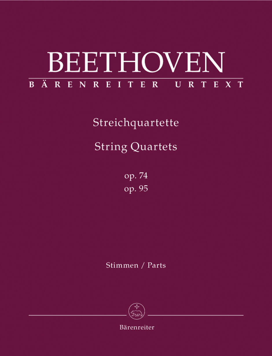 String Quartets Op.74, 95. Partes instrumentales