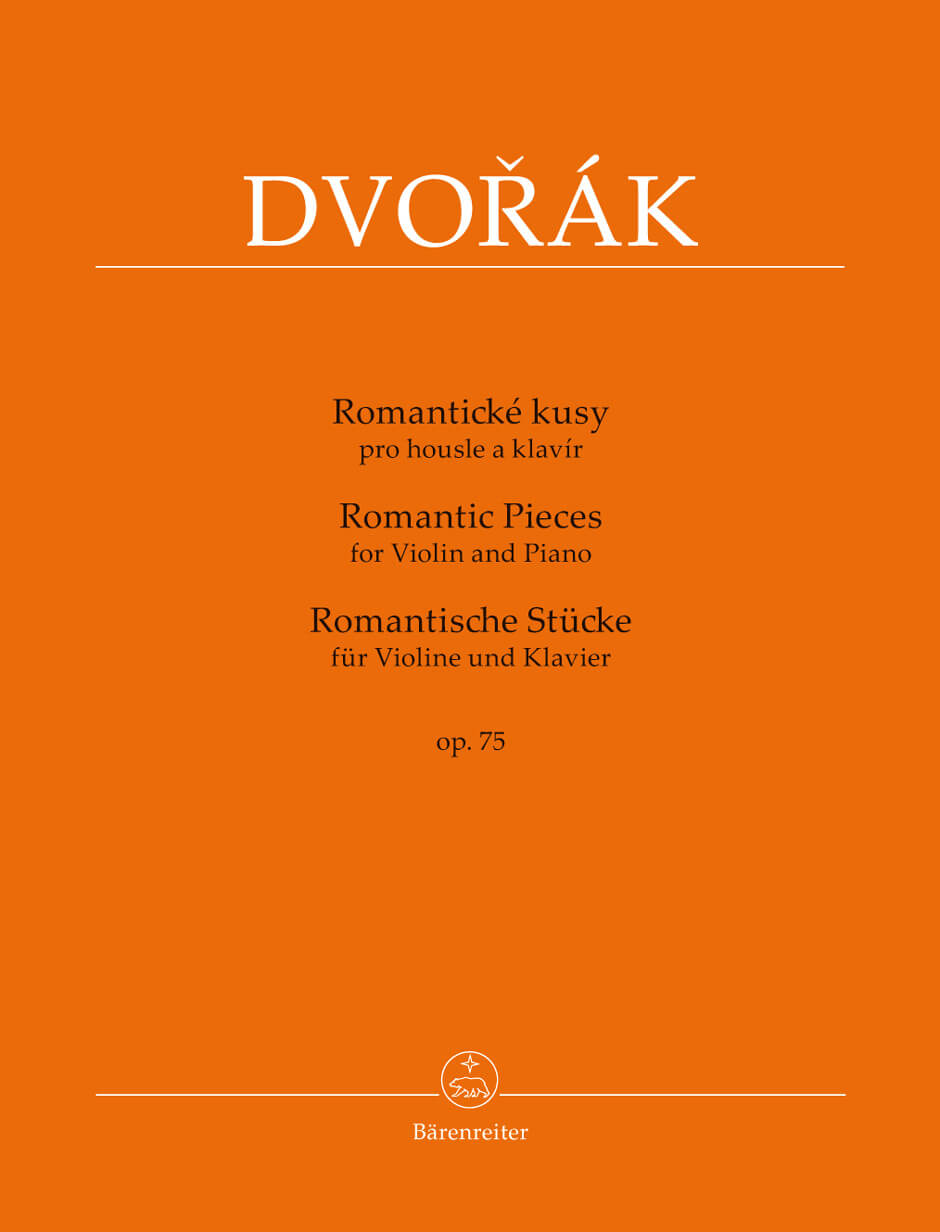 Romantic Pieces for Violin and Piano Op.75  y partes. Dvorak