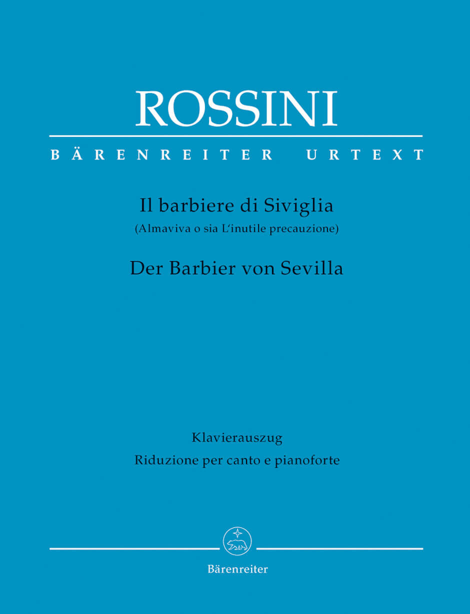 The Barber of Seville vocal Piano Reduction .Rossini