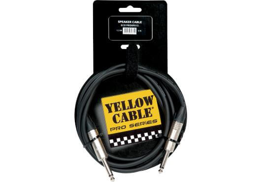 Cable Altavoces Jack-Jack Yellow Cables NEUTRIK 1,5M