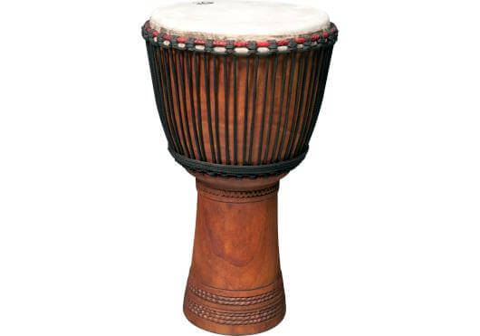 Djembé Tanga Instrumentos De Percusión - Madera 13,5
