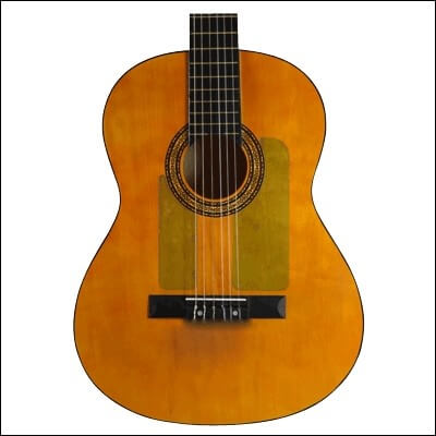 Golpeador Guitarra Clásica Ortolá  Electrostático Transparente 2 Piezas