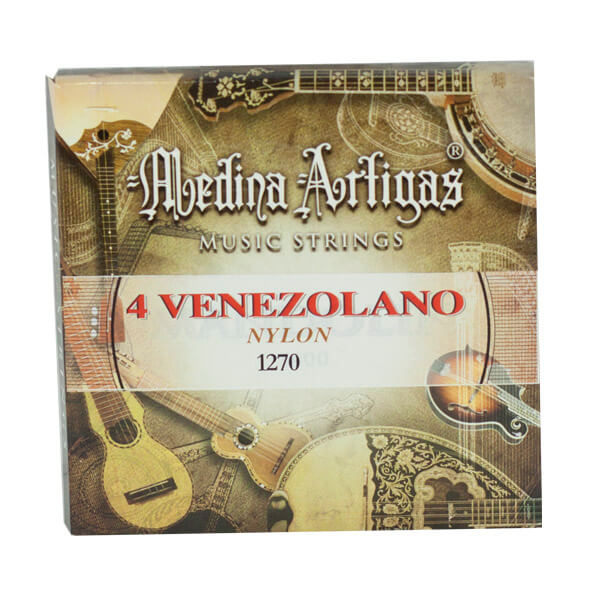Juego Cuerdas Cuatro Venezolano Ortolá 1270 Nylon Medina Art. Standard