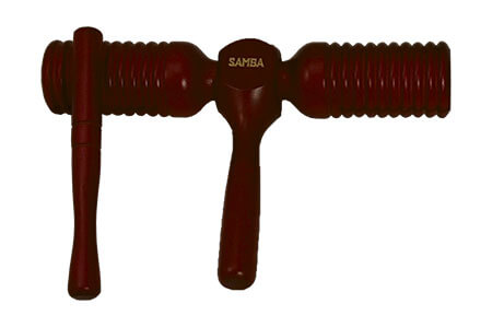 Caja China Doble Tubular Samba 604R Rojo