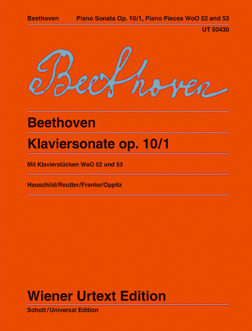 Piano Sonata in C minor op. 10/1 Piano .Beethoven