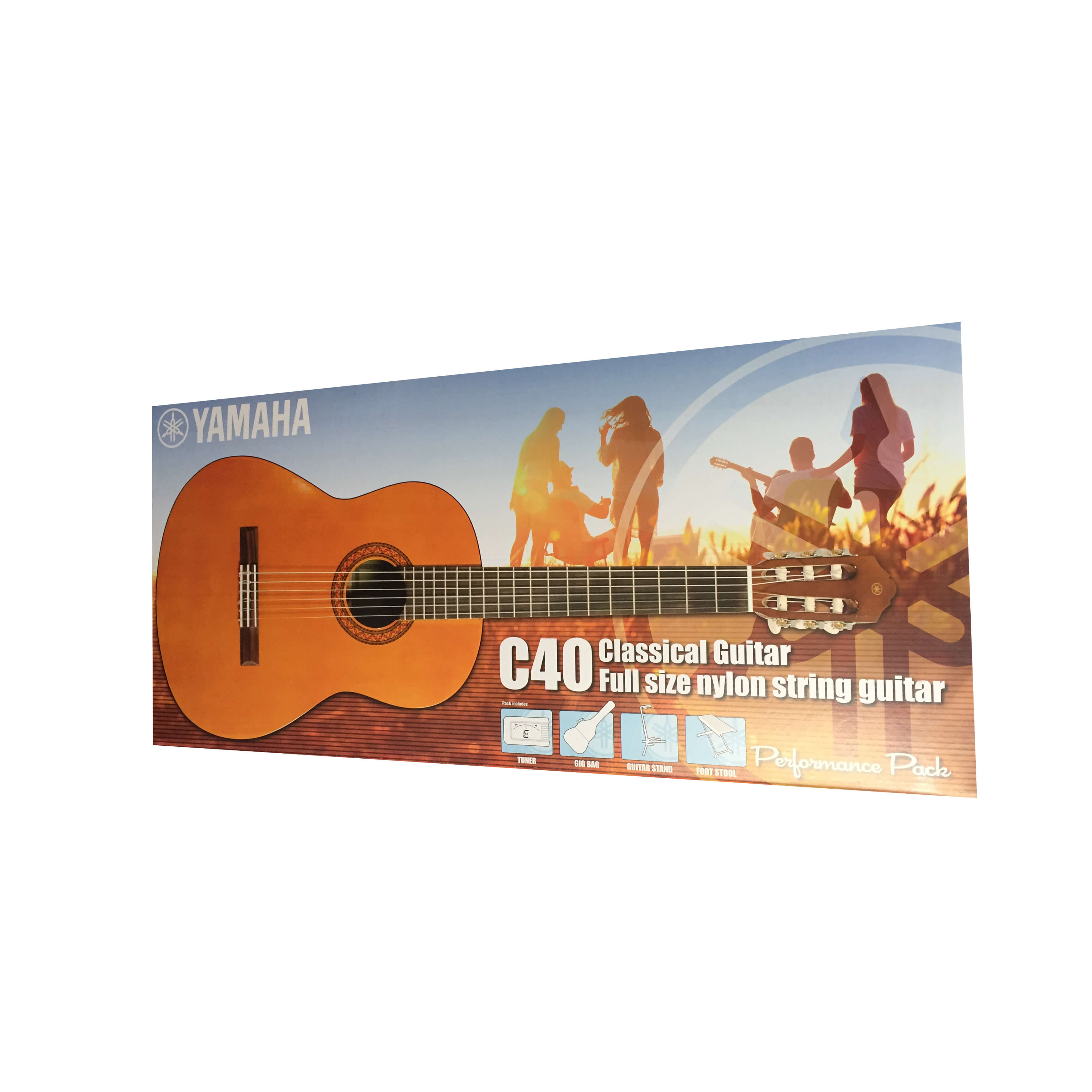 Pack Guitarra Clásica Yamaha C40 Package Performance