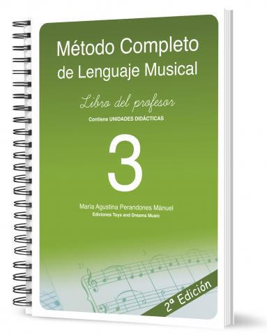 Metodo Completo De Lenguaje Musical 3º Profesor .Perandones