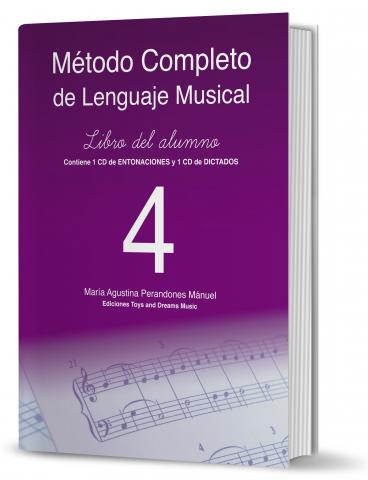 Metodo Completo De Lenguaje Musical 4º +CD .Perandones
