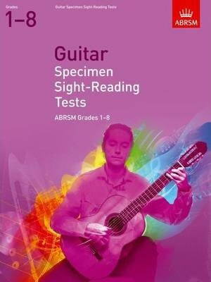 Guitar Specimen Sight-Reading Tests, Grades 18