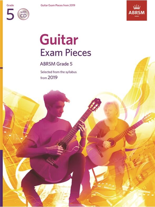 Guitar Exam Pieces 2016-2019, ABRSM Grade 5 +CD