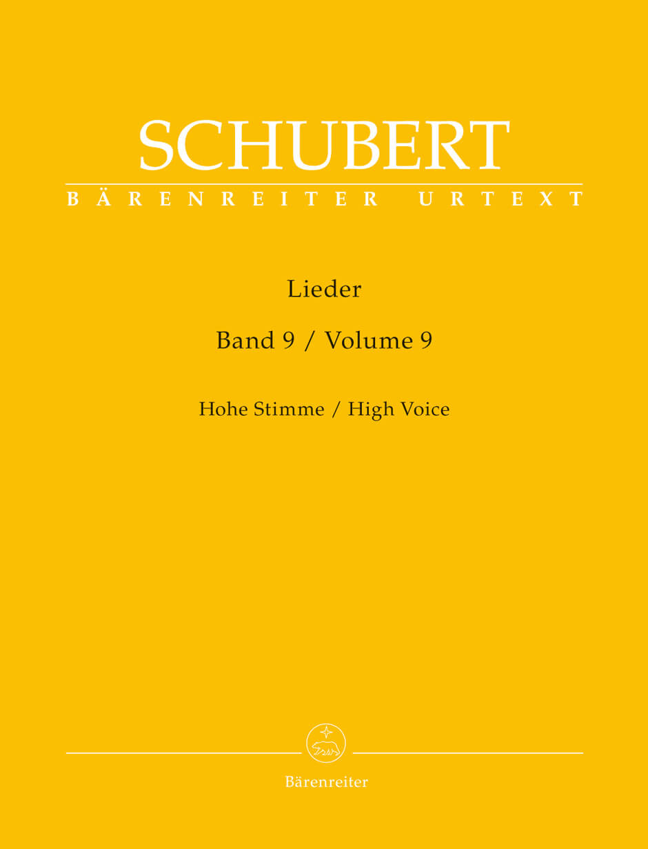 Lieder, Volume 9 (High Voice)