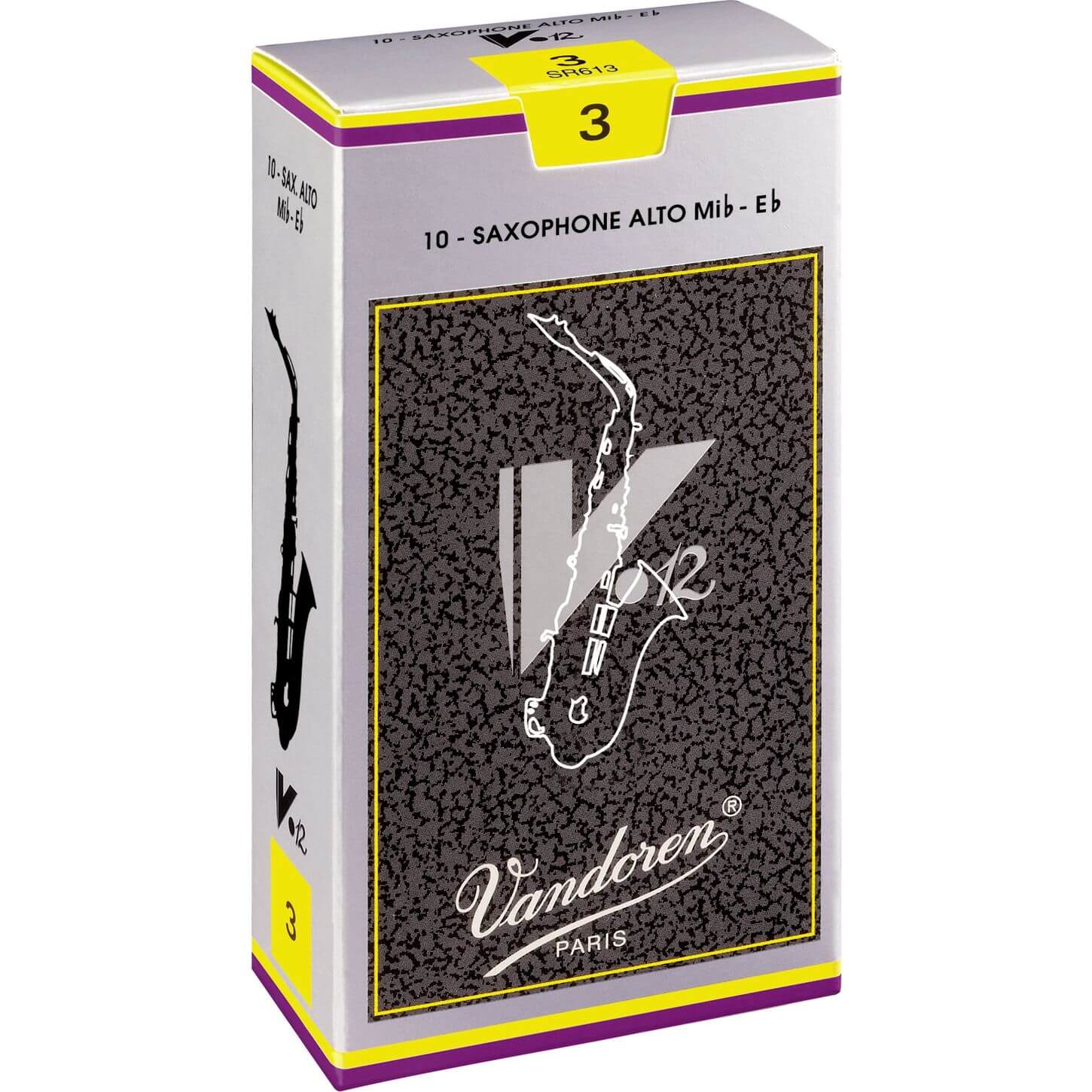 Caja Cañas Saxofón Alto Vandoren V12