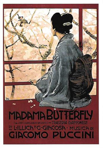 Postal Madama Butterfly