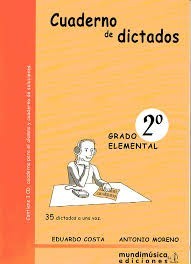 Cuaderno De Dictados Vol.2 Grado Elemental (35 Dictados A 1 voz) (+CD) Costa/Moreno