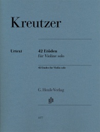 42 Etudes for Violin solo .Kreutzer