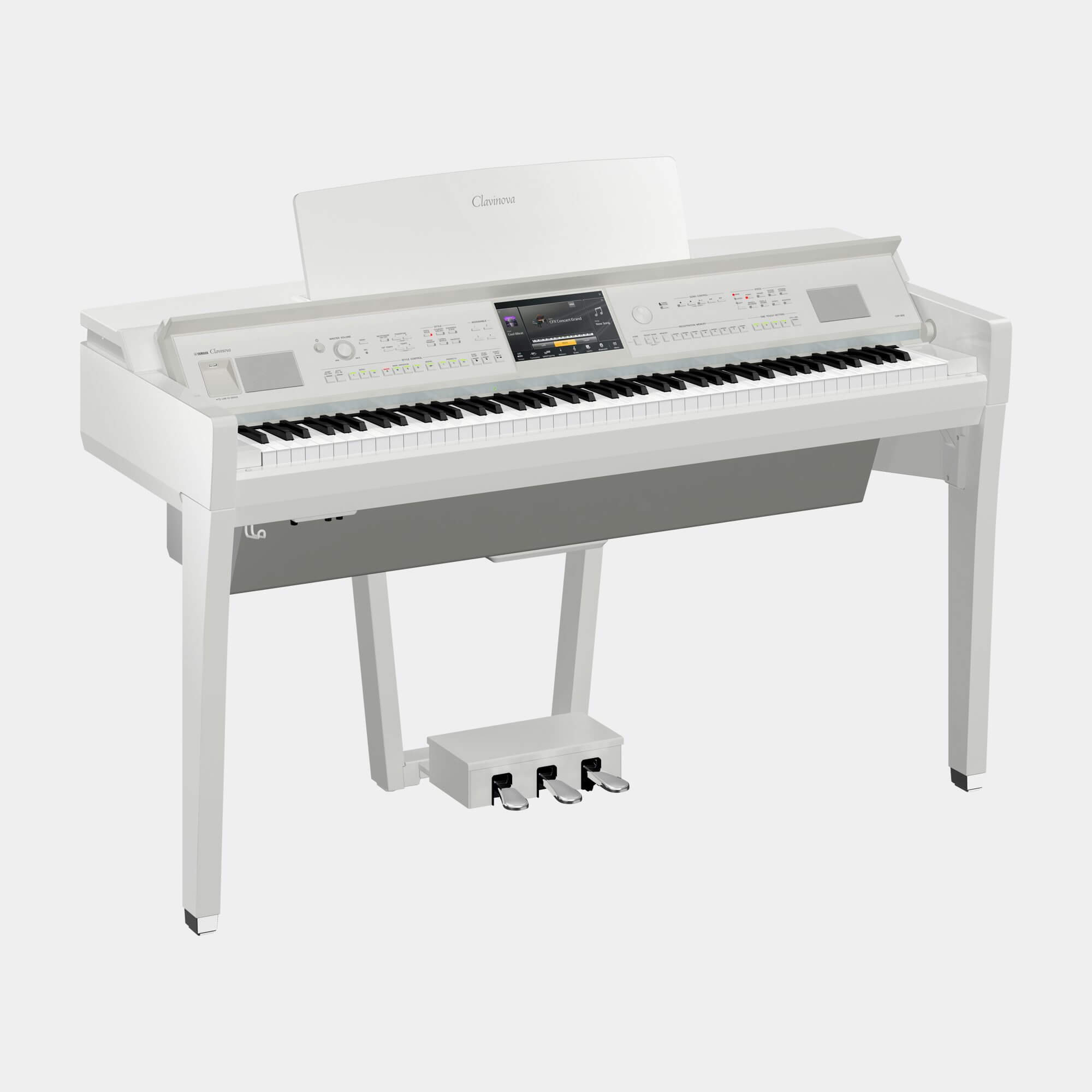 Piano Digital Yamaha CVP-809PWH. Unidades limitadas