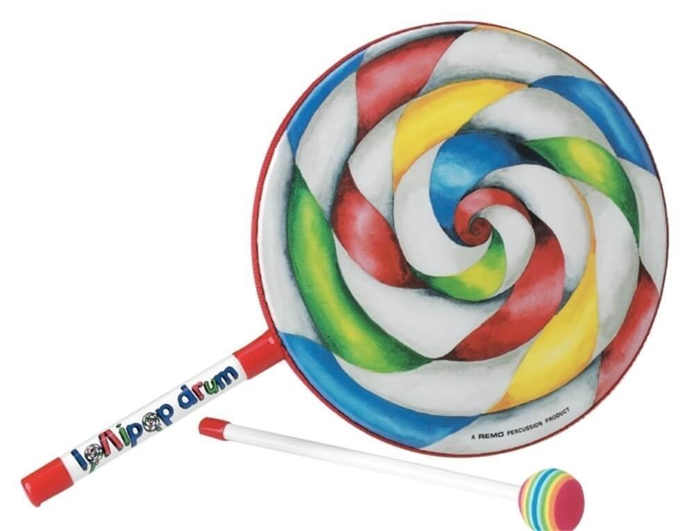 Lollipop Drum Remo Infantil Et-7110-00 10
