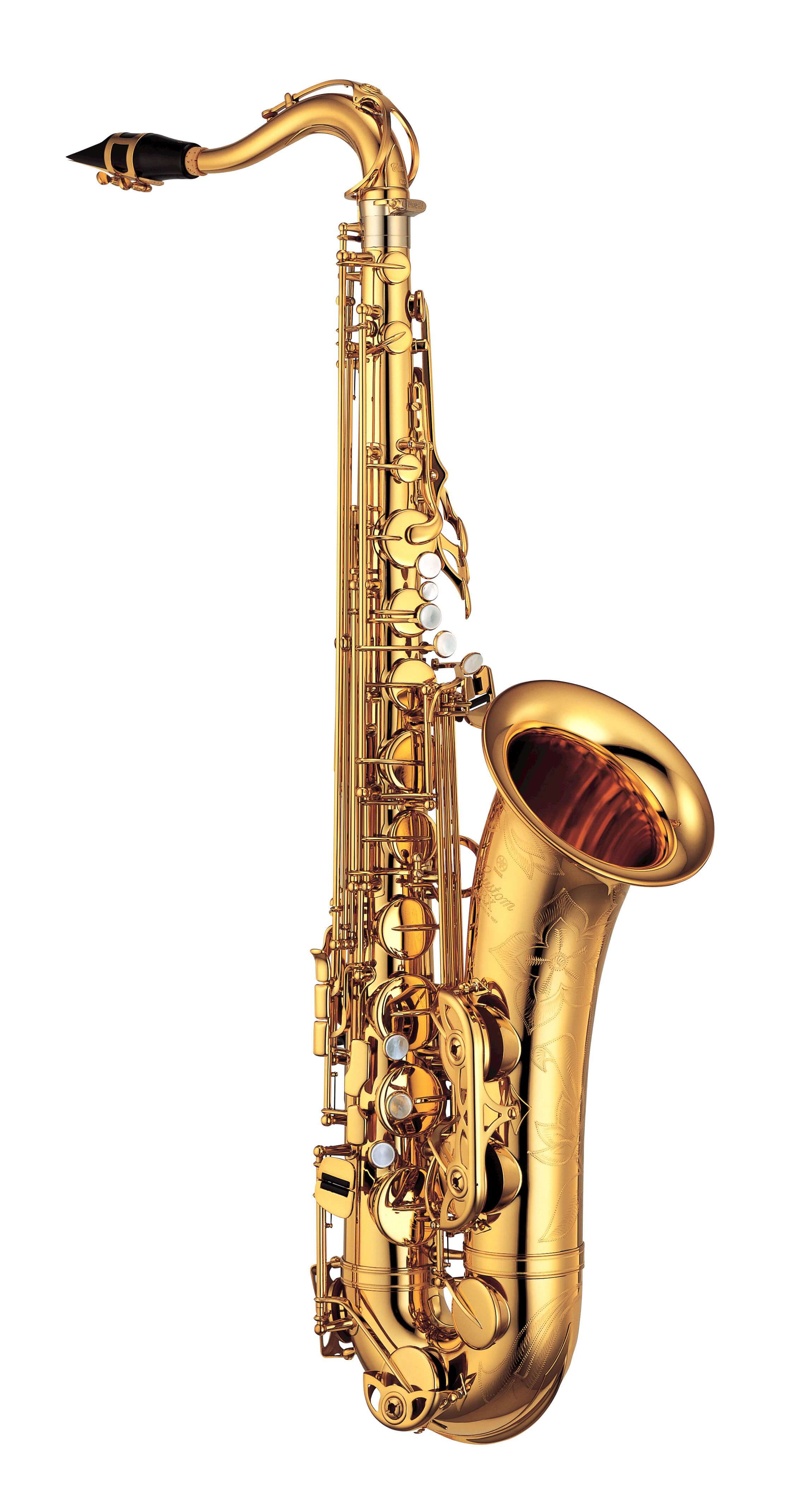 Saxofón Tenor Yamaha YTS-875EXGP 03 Bañado en oro.