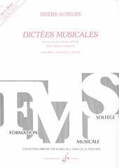 Dictees Musicales Volume 4 - Eleve