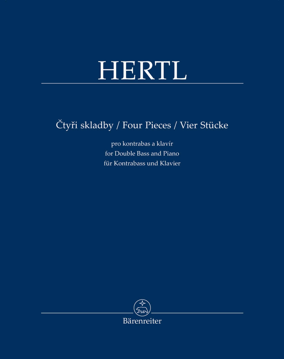 Four Pieces for Double Bass and Piano. František Hertl