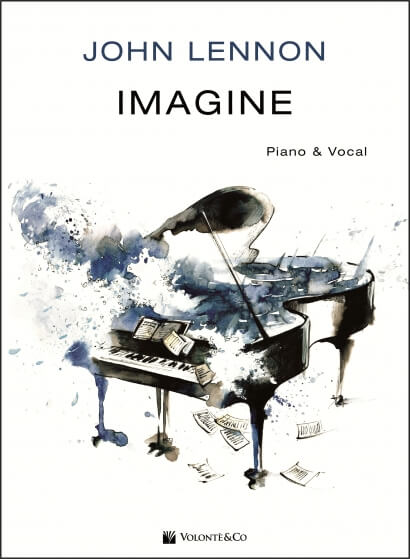 Imagine voz-piano .Lennon