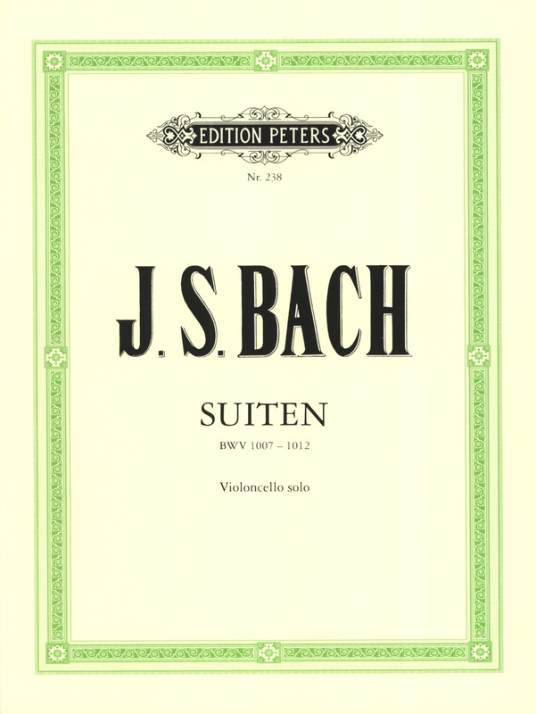 6 Solo Suites BWV1007-BWV1012. Violoncello.