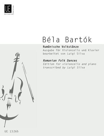 Romanian Folk Dances Cello - Piano .Bartok