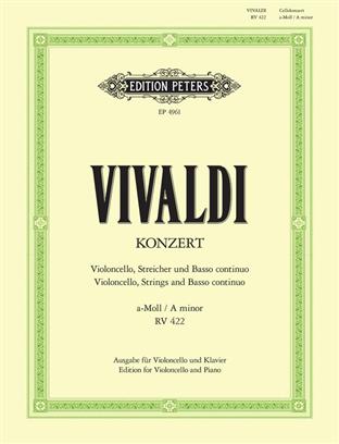 Concerto in A minor RV442 Cello - Piano. Vivaldi