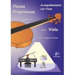 Piezas Progresivas Vol.1 Viola acompañamiento de piano