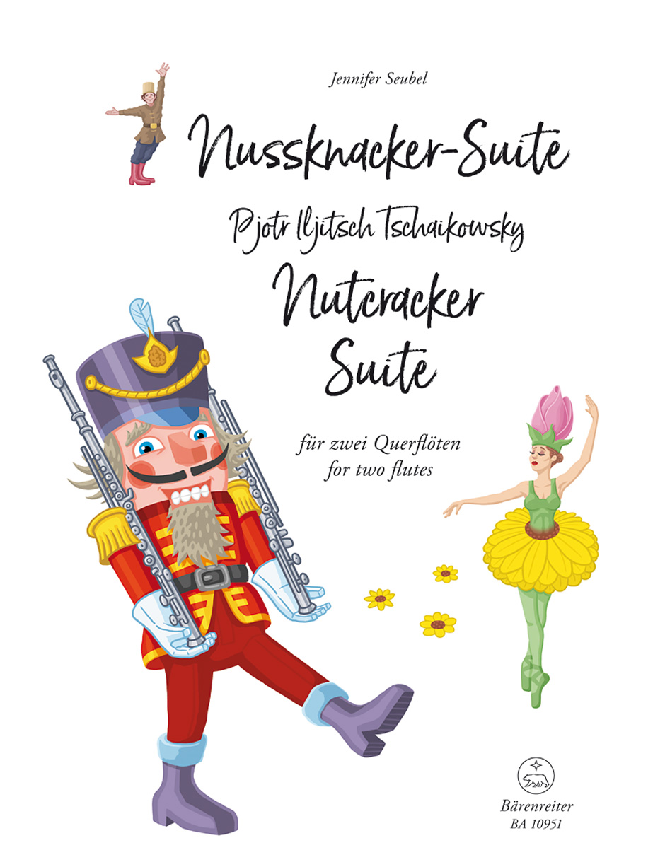 Nutcracker Suite for two Flutes .Tschaikowsky