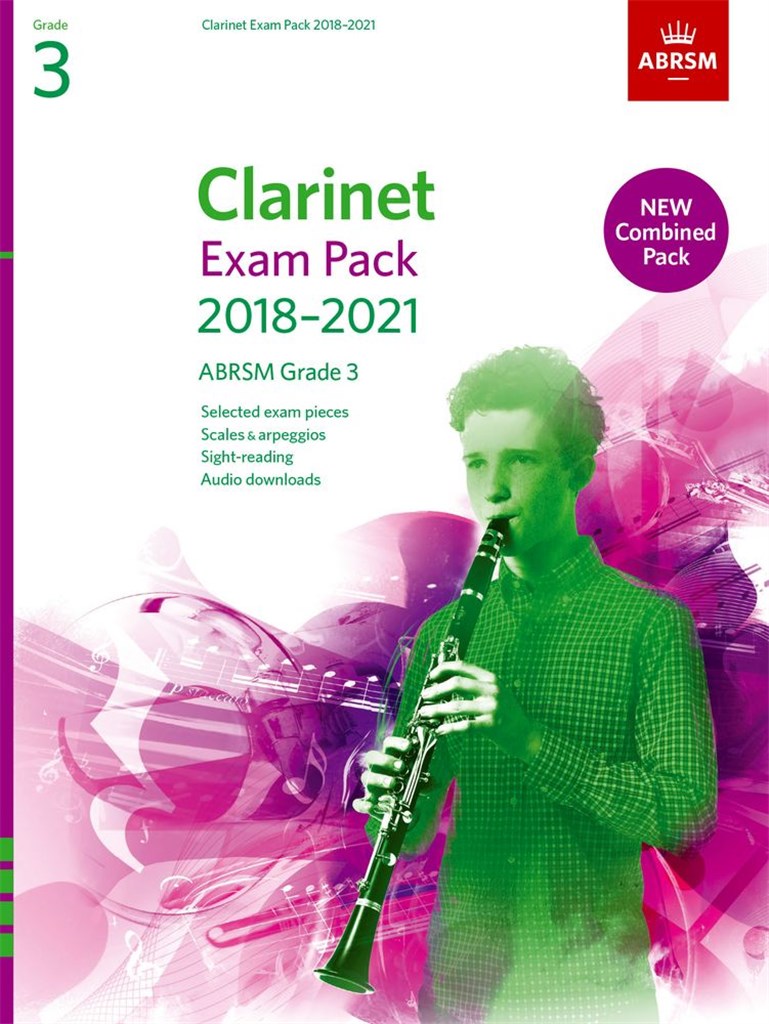 Clarinet Exam Pack Grade 3 2018-2021