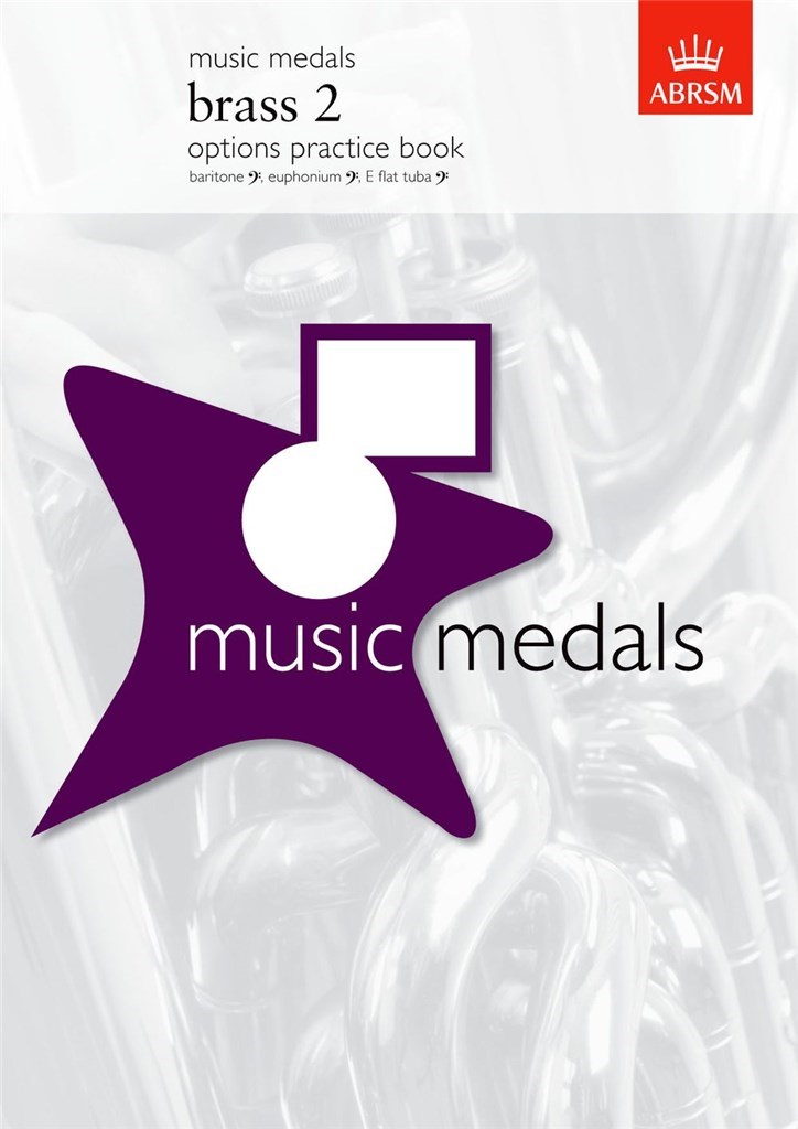 Music Medals Brass 2 Options Practice Book