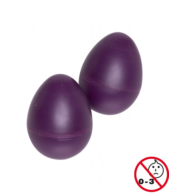 Par de maracas huevo Stagg Purpura 25gr