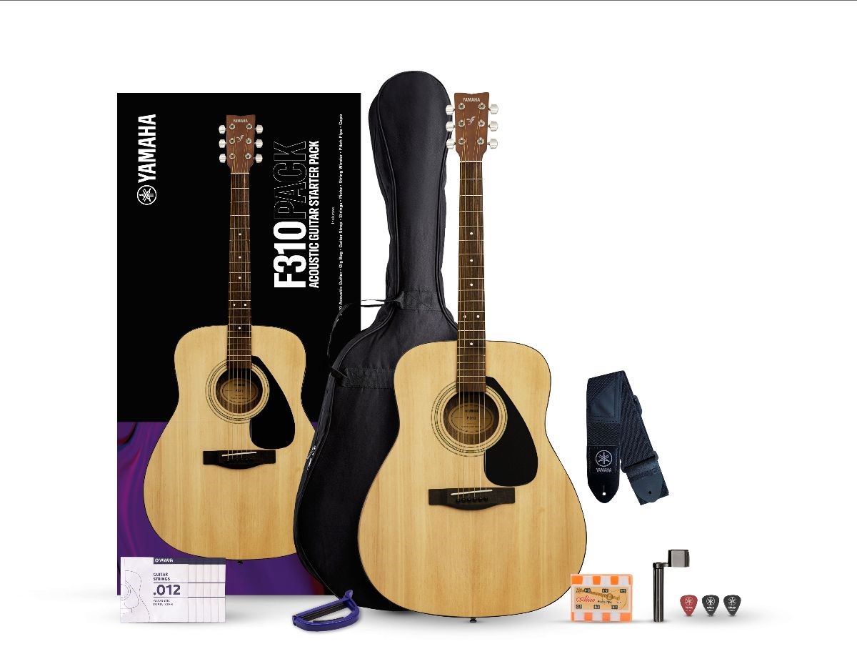  Pack Guitarra Acústica Yamaha F310PII