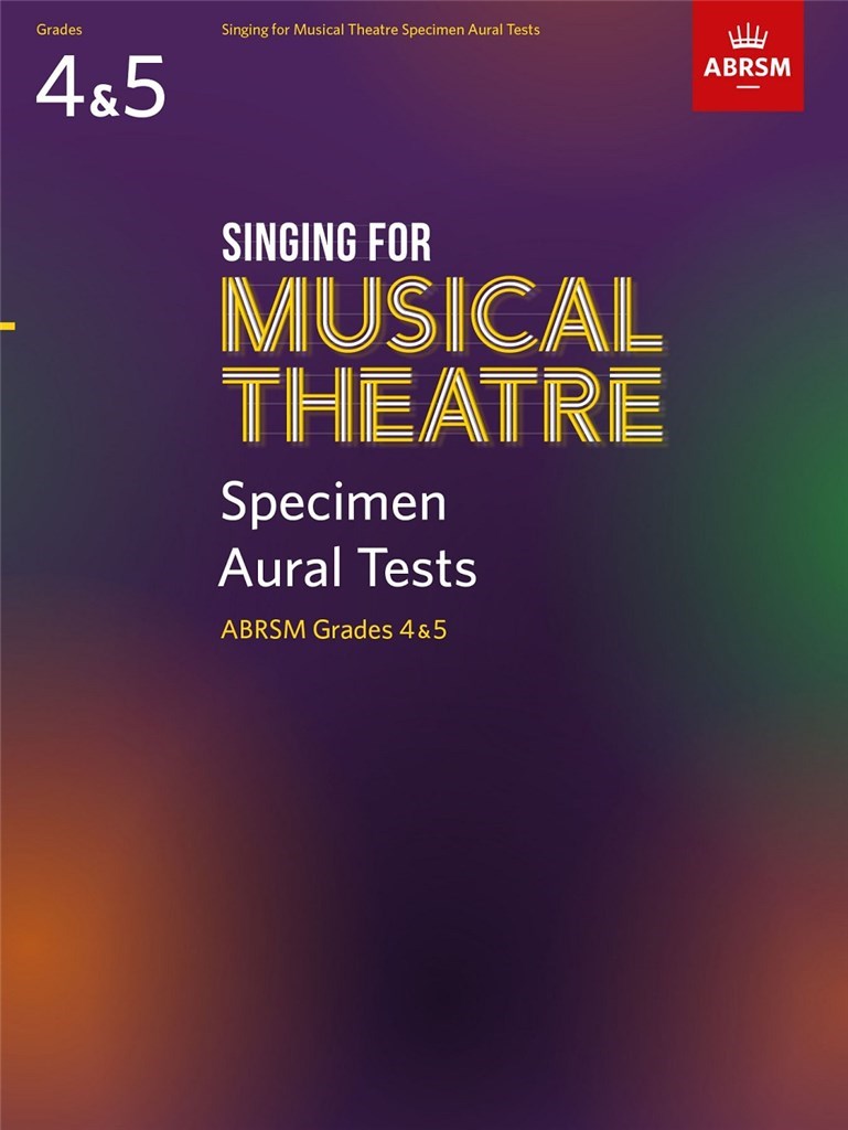 Singing for Musical Theatre Sample Aural, ABRSM Grades 4-5