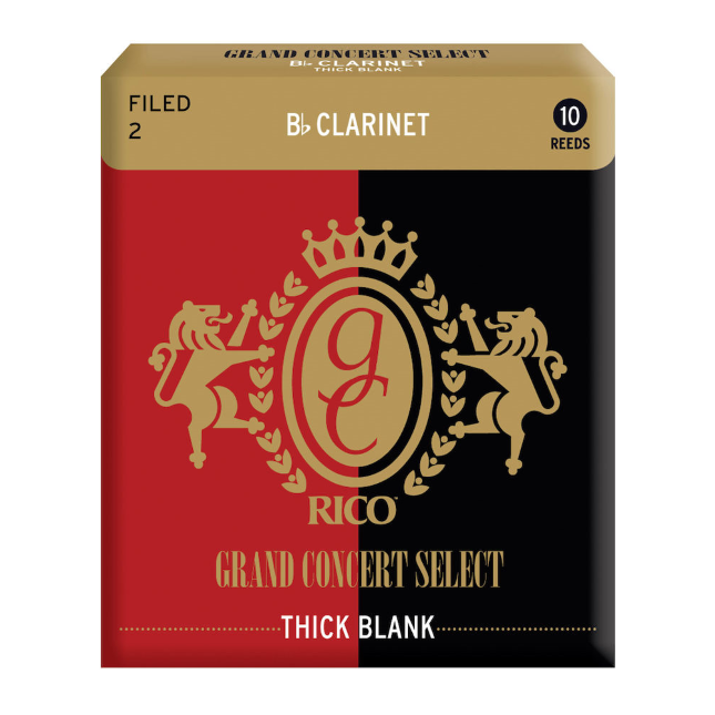 Caja Cañas Clarinete Sib D'Addario Grand Concert Select Thick Blank