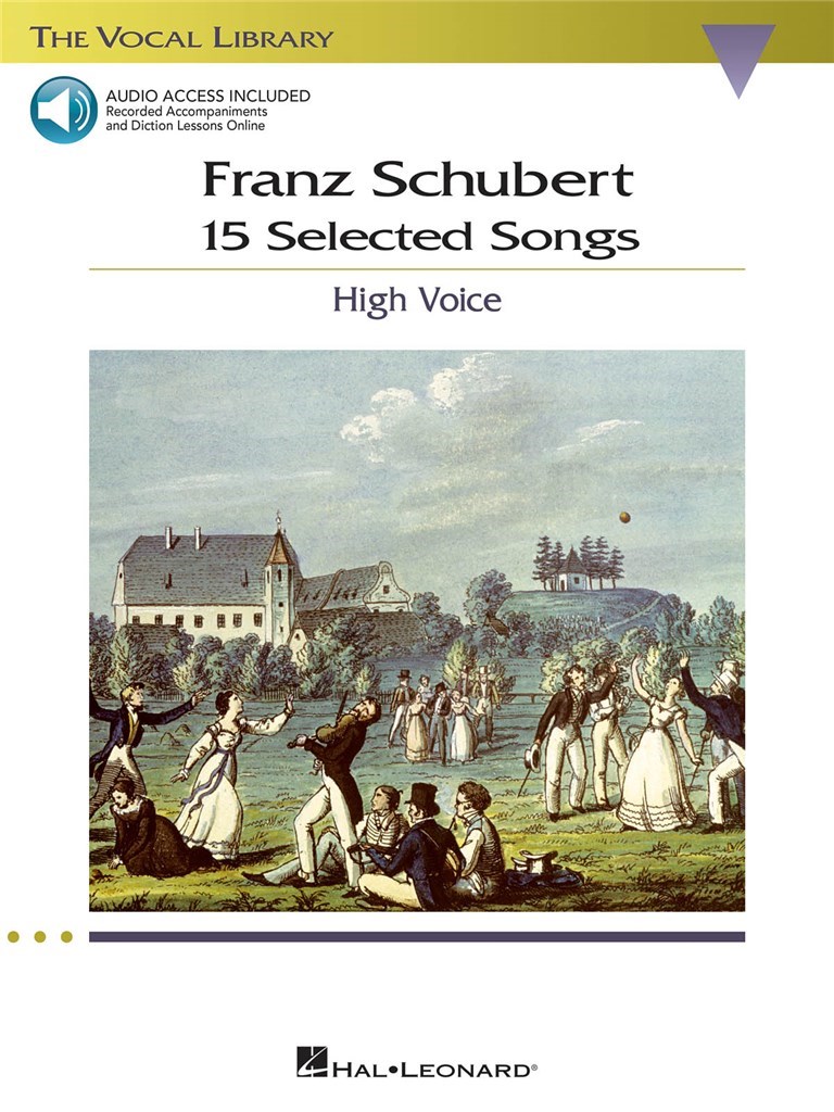 Franz Schubert:15 Selected Songs - High Voice