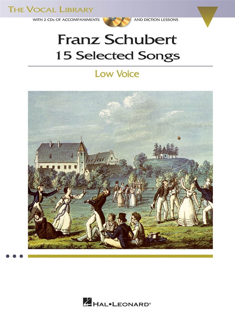 Franz Schubert:15 Selected Songs - Low Voice