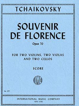  Souvenir De Florence Op. 70 Orchestra .Tchaikovsky